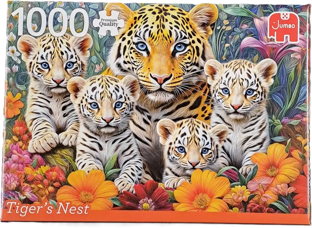 Jumbo Puzzel Tiger's Nest 1000 stukjes