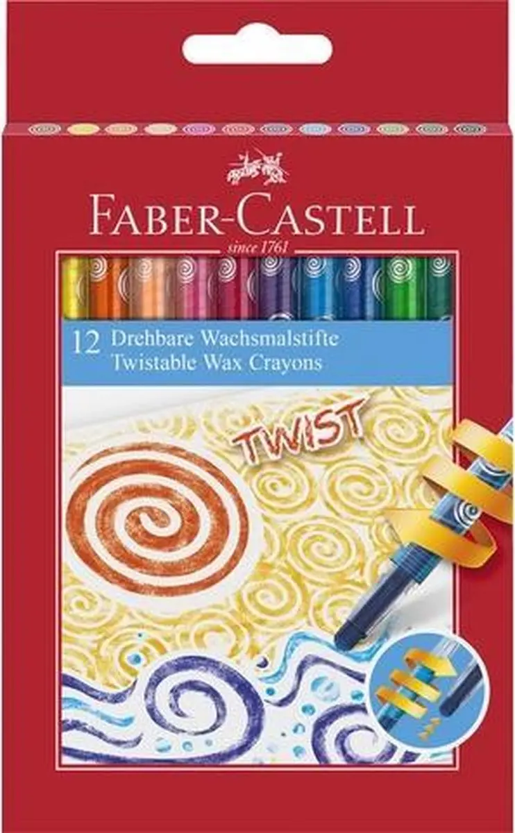 Faber-Castell Waskrijt Draaibaar FC-120003