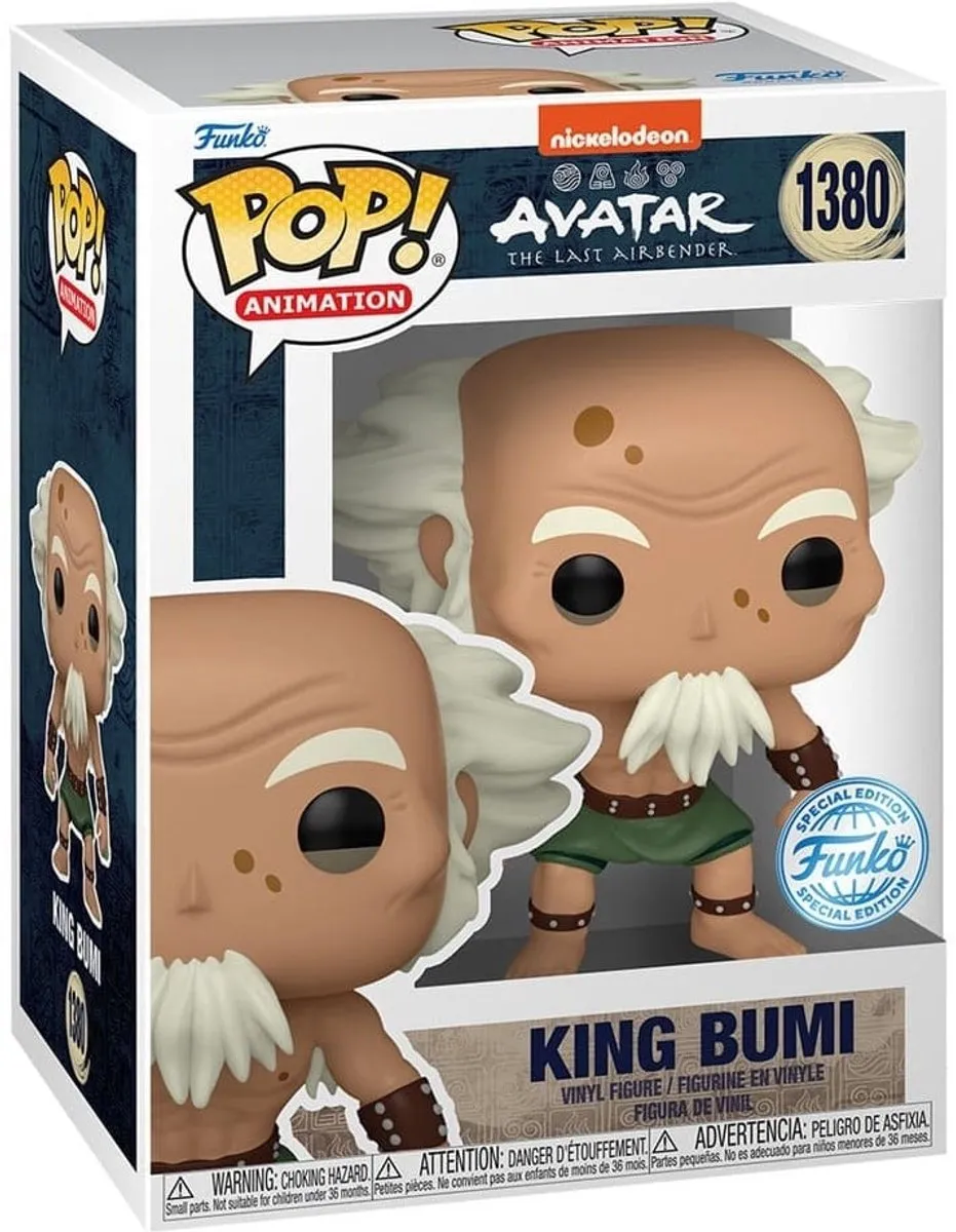 Funko Pop Animation Avatar King Bumi #1380 - Multi
