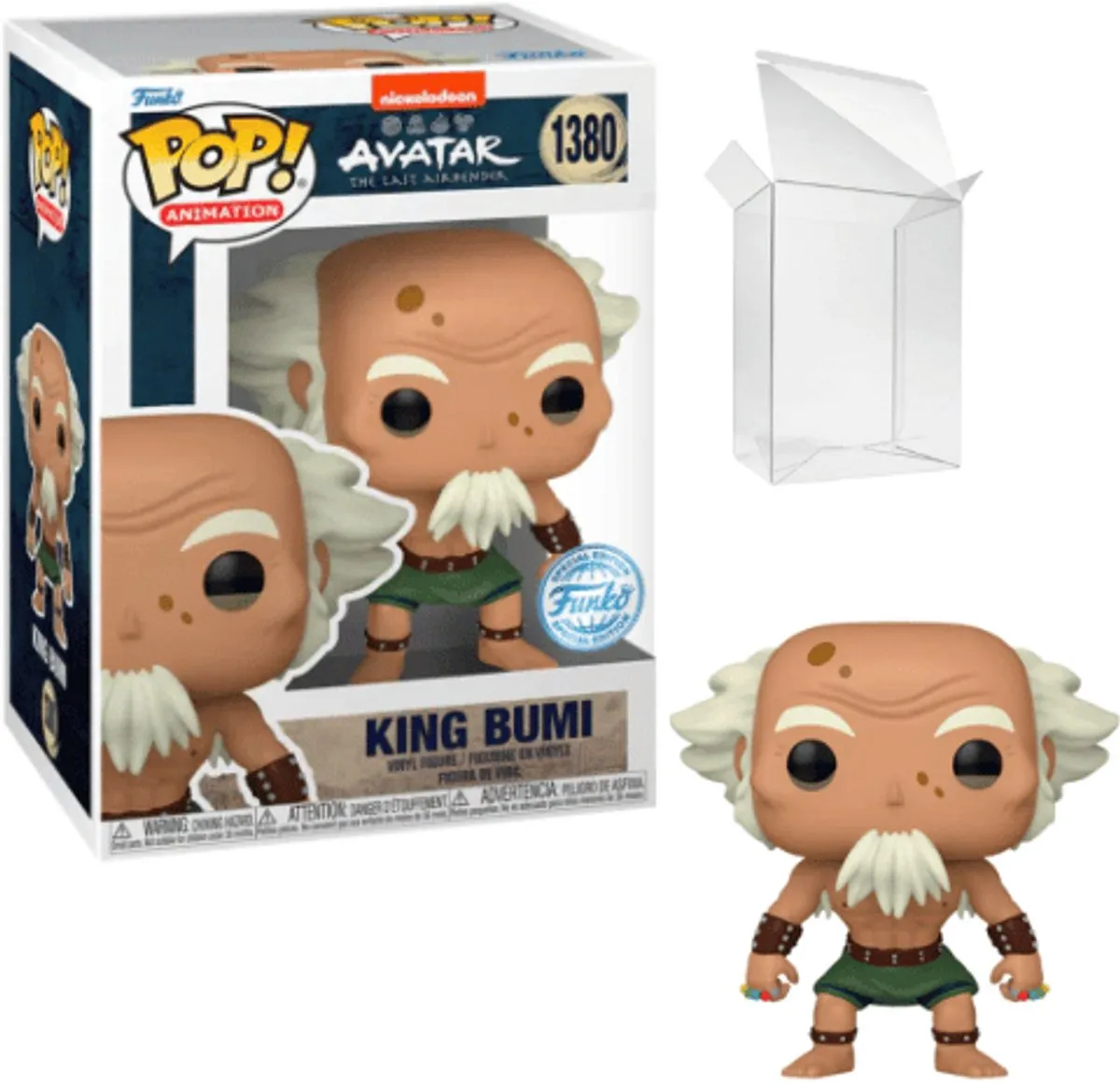 Funko Pop Animation Avatar King Bumi #1380 - Multi