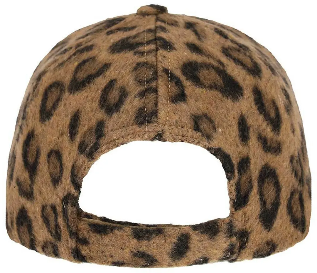 Sarlini Verkleed Pet Bruin - Luipaardprint
