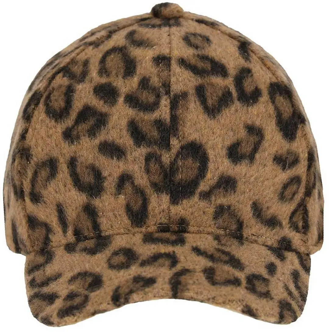 Sarlini Verkleed Pet Bruin - Luipaardprint