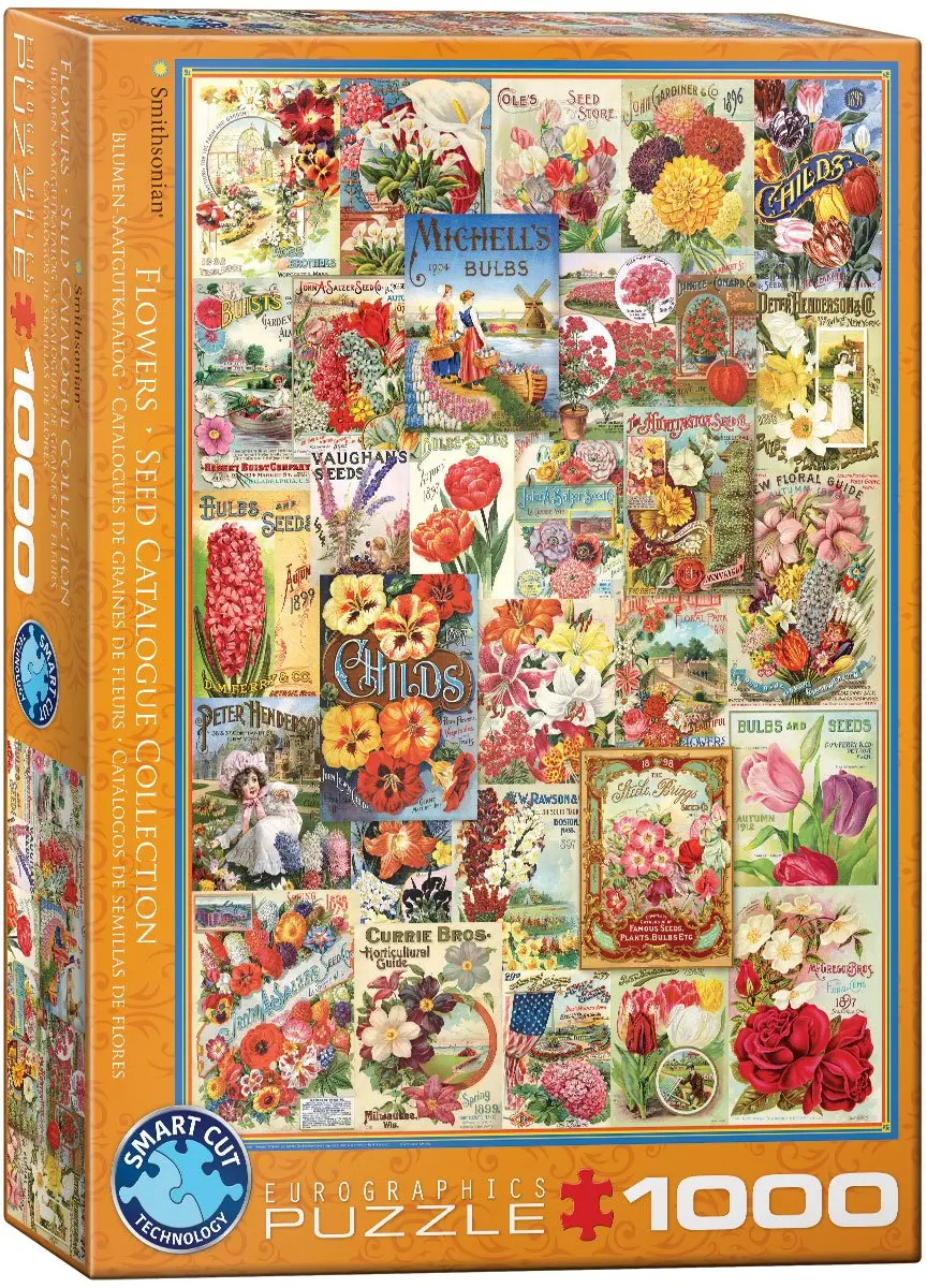 Eurographics Bloemen & Zaden Legpuzzel 1000 Stuks - 60806