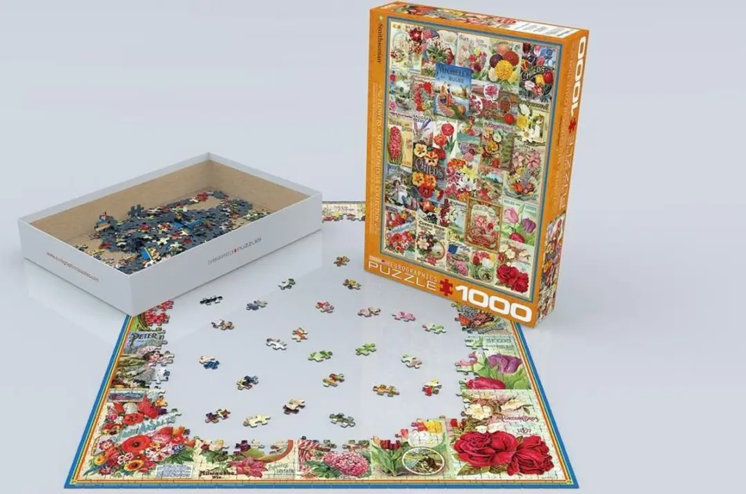 Eurographics Bloemen & Zaden Legpuzzel 1000 Stuks - 60806