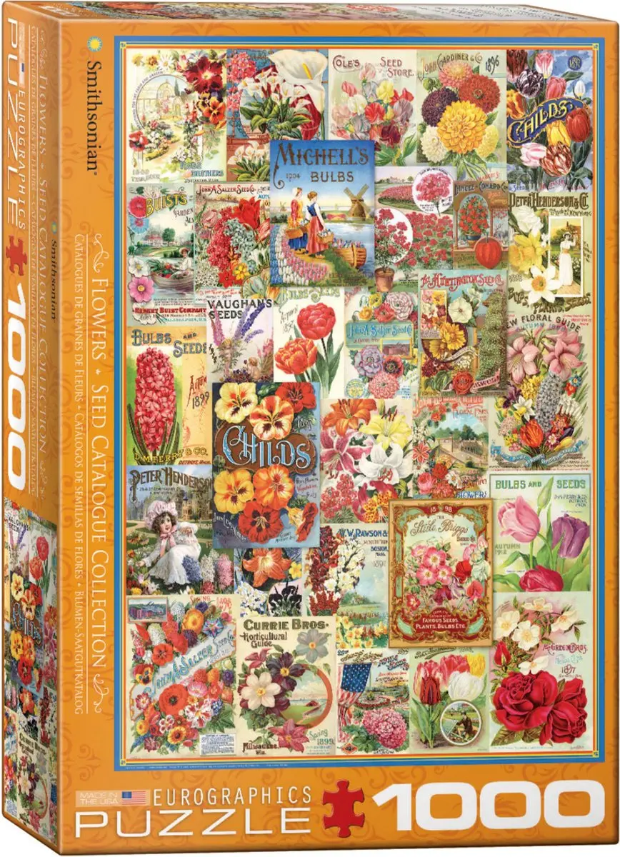Eurographics Bloemen & Zaden Legpuzzel 1000 Stuks