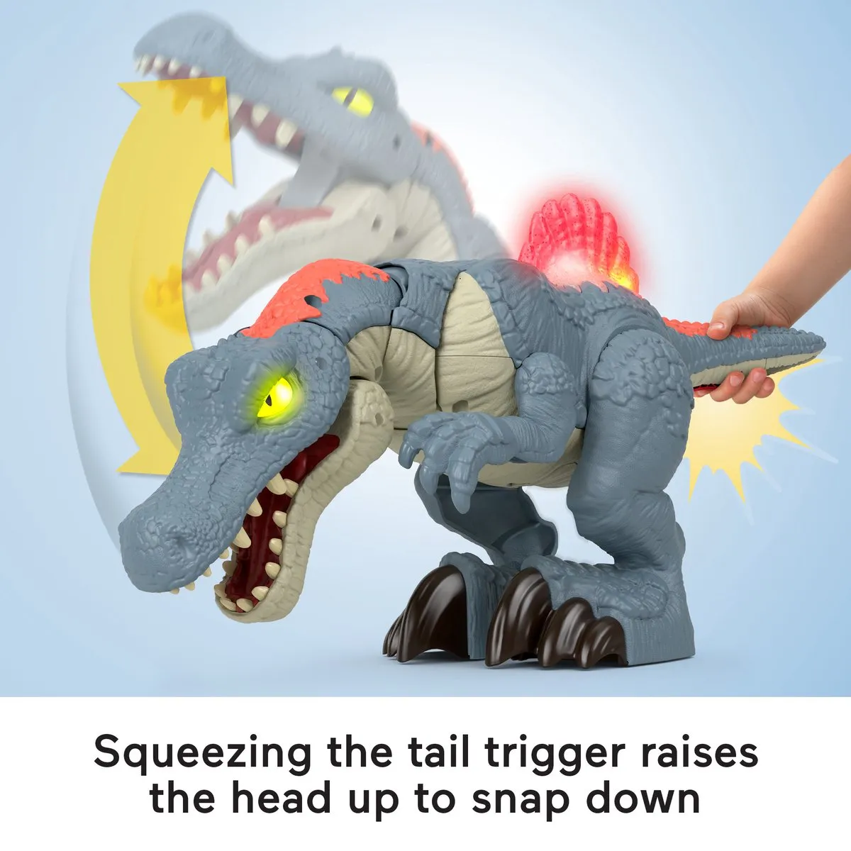 Fisher-Price Imaginext Jurassic World Spinosaurus Figuur - 3x AAA - Meerkleurig