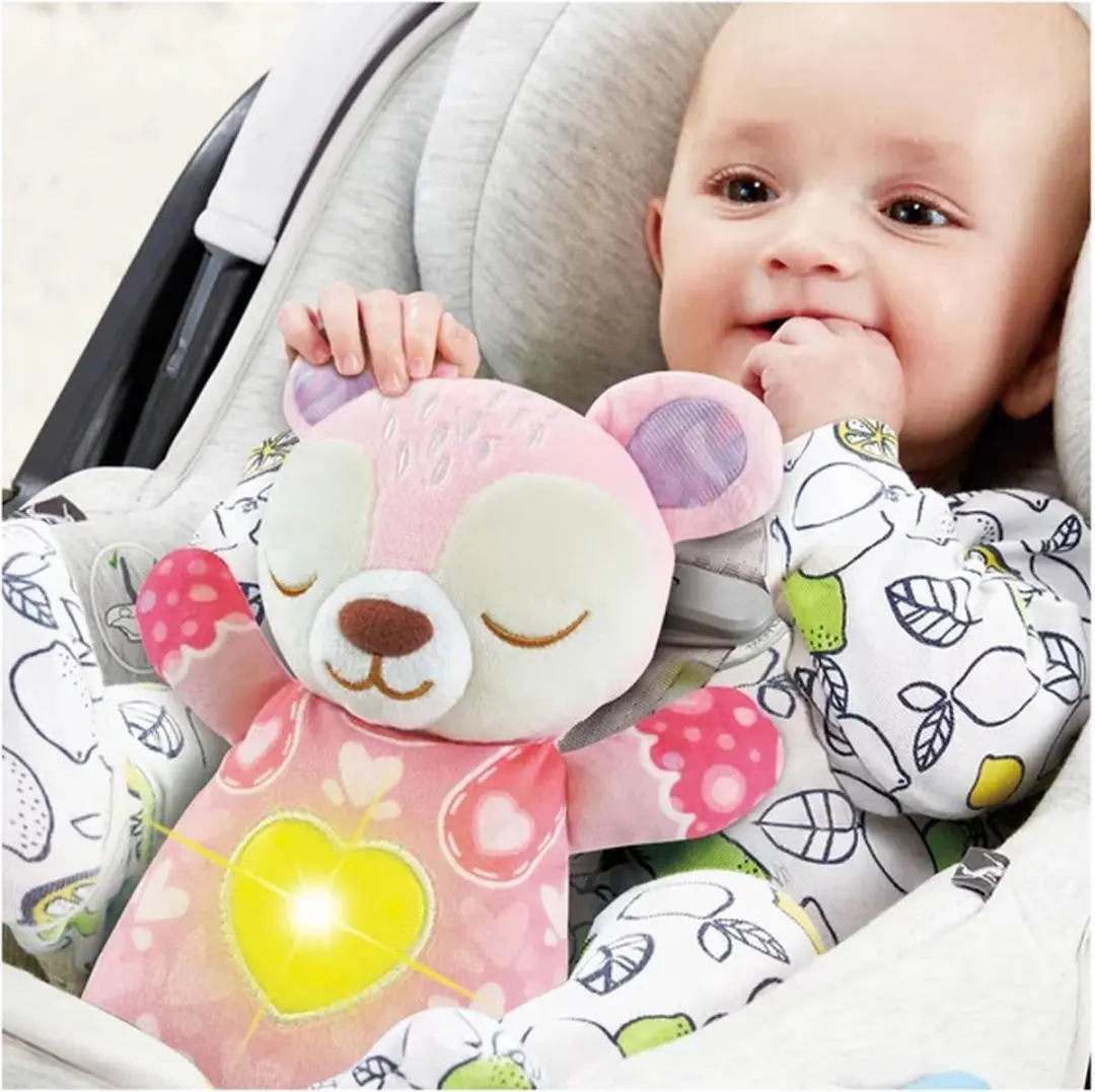 VTech Baby Dromenland Beertje - Interactief Speelgoed - Blauw