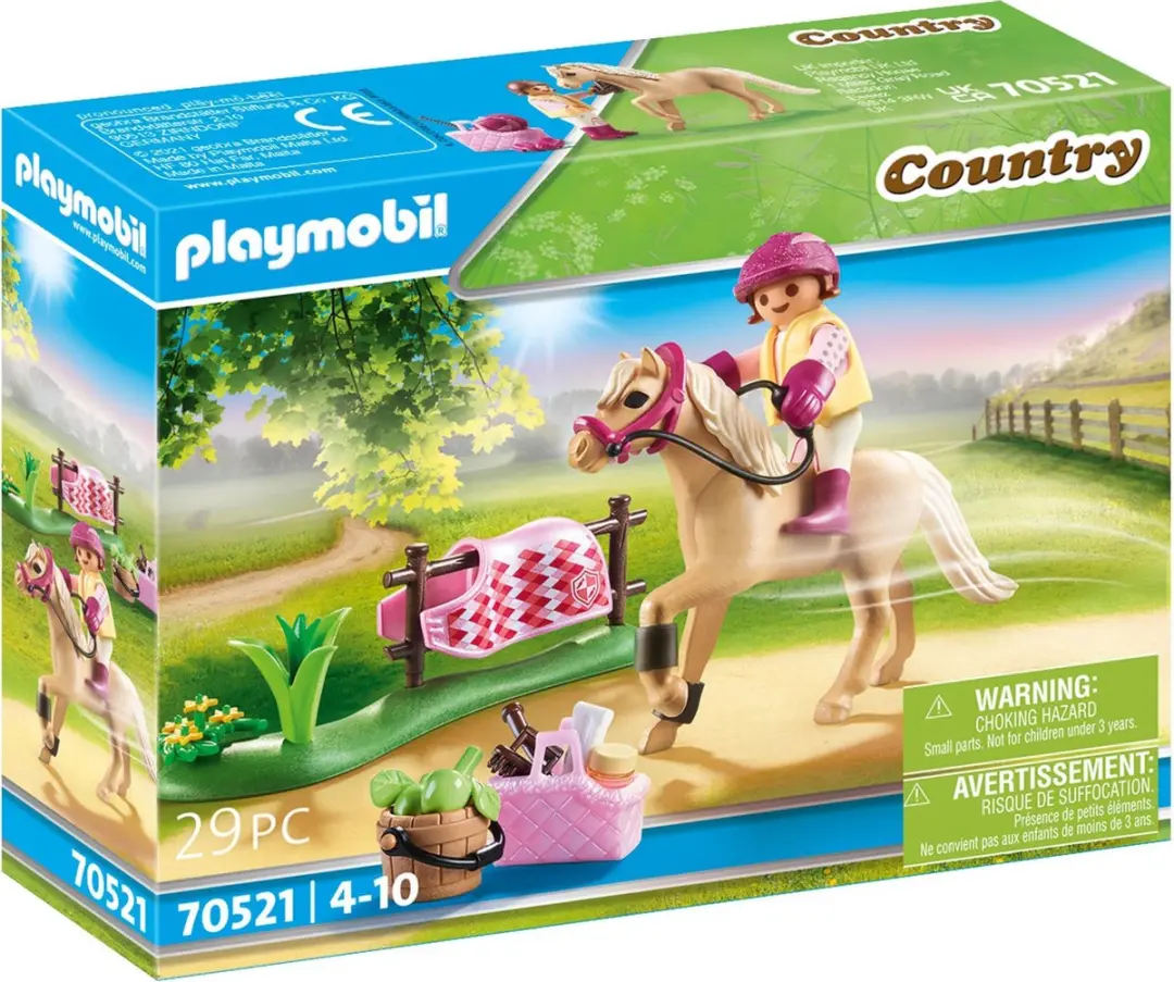 Playmobil Country Verzamelpony Duitse Rijpony 70521