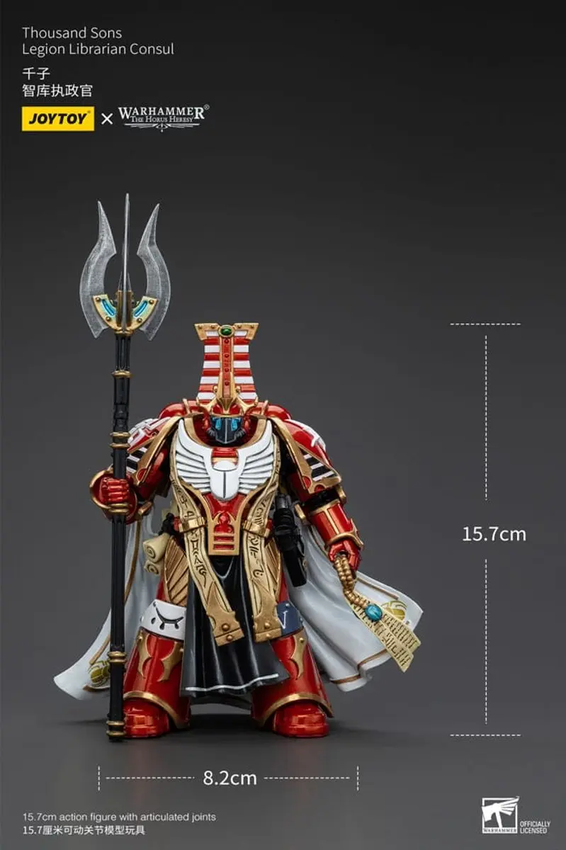 Joy Toy Warhammer The Horus Heresy Librarian Consul 1/18 - 16cm - Multi