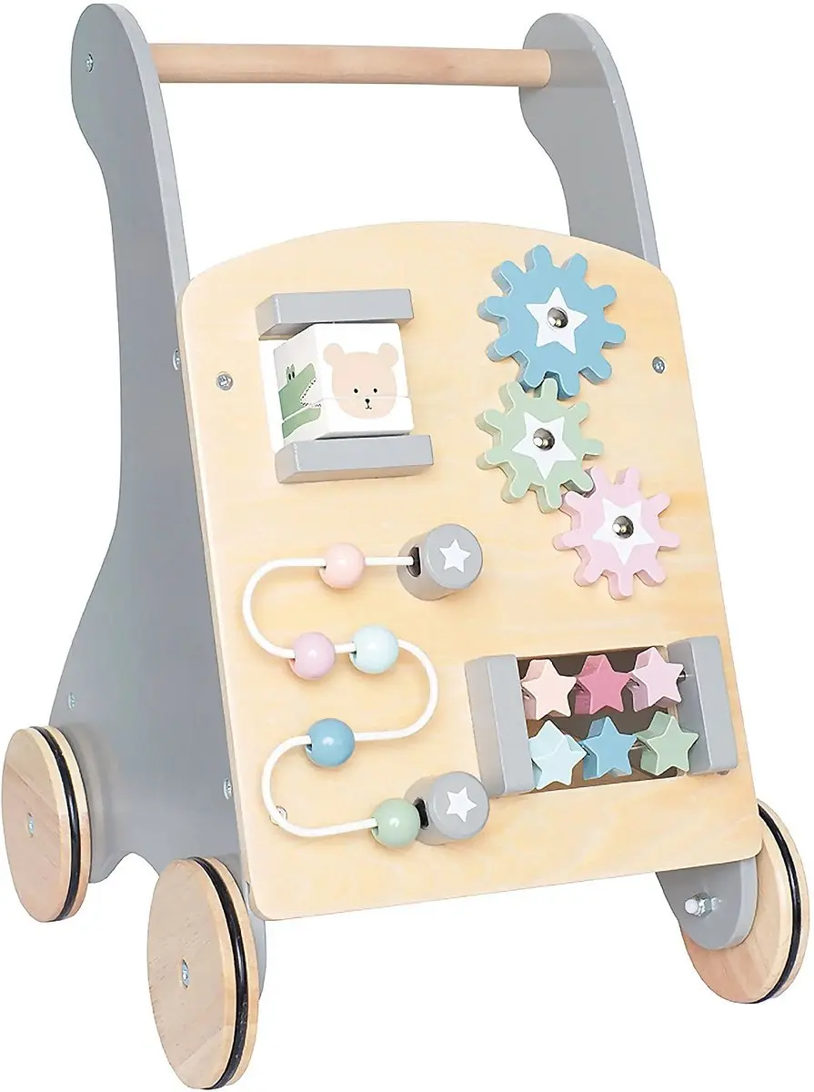 Small Foot Jabadabado Houten Activiteitenloopwagen