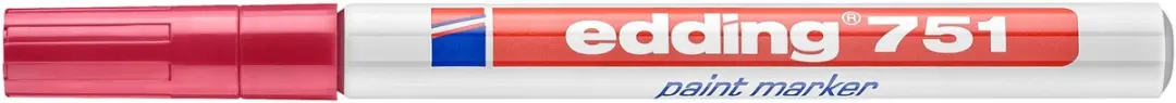 edding Lakmarker Rood - Permanent