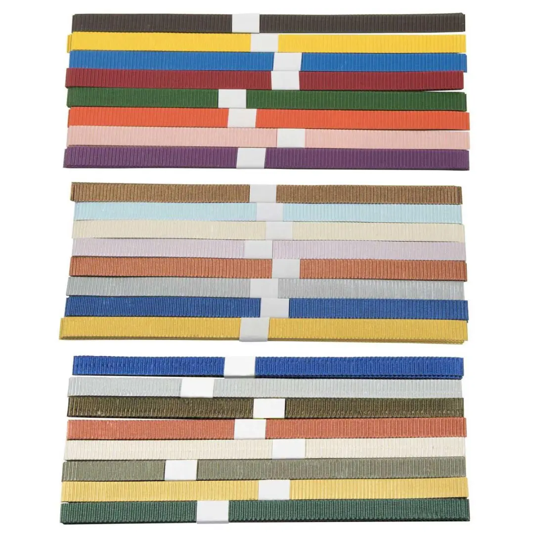 Craft Knutselpapier Stroken - 40 Stuks Meerkleurig