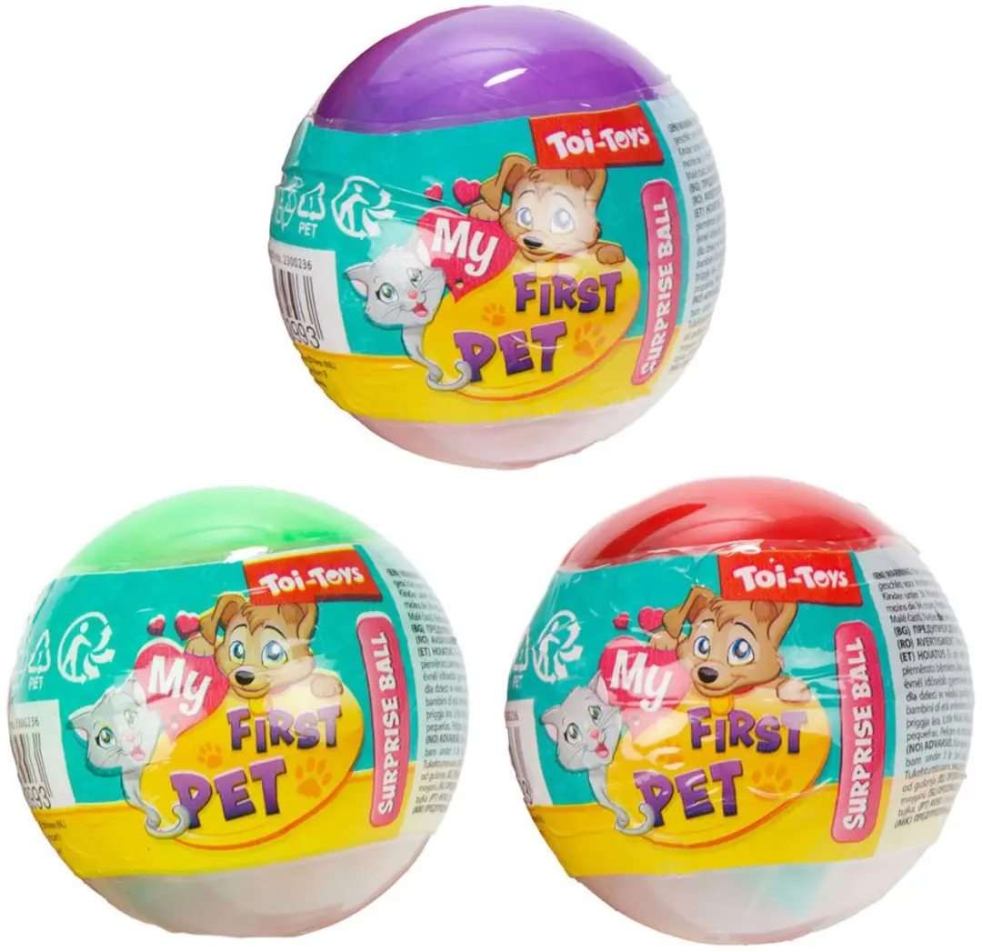 Toi-Toys My First Pet Verrassingsbal - Multi kleuren