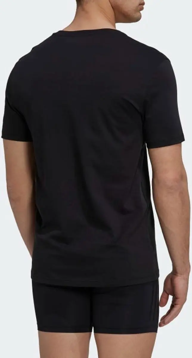 adidas Crew Neck T-shirt - Maat S - Zwart