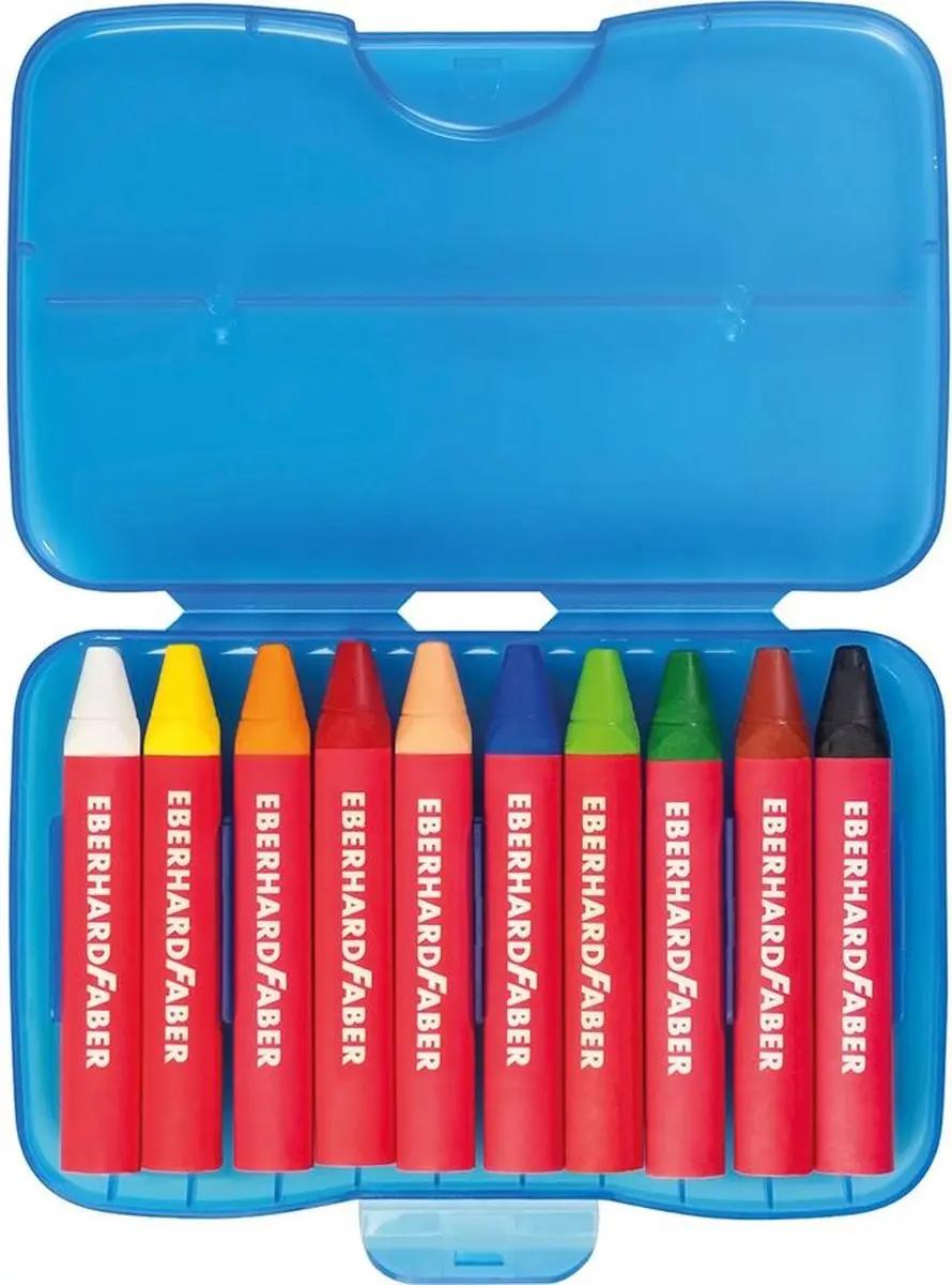 Eberhard Faber Colori Was-Krijt 10 Stuks - EF-524011