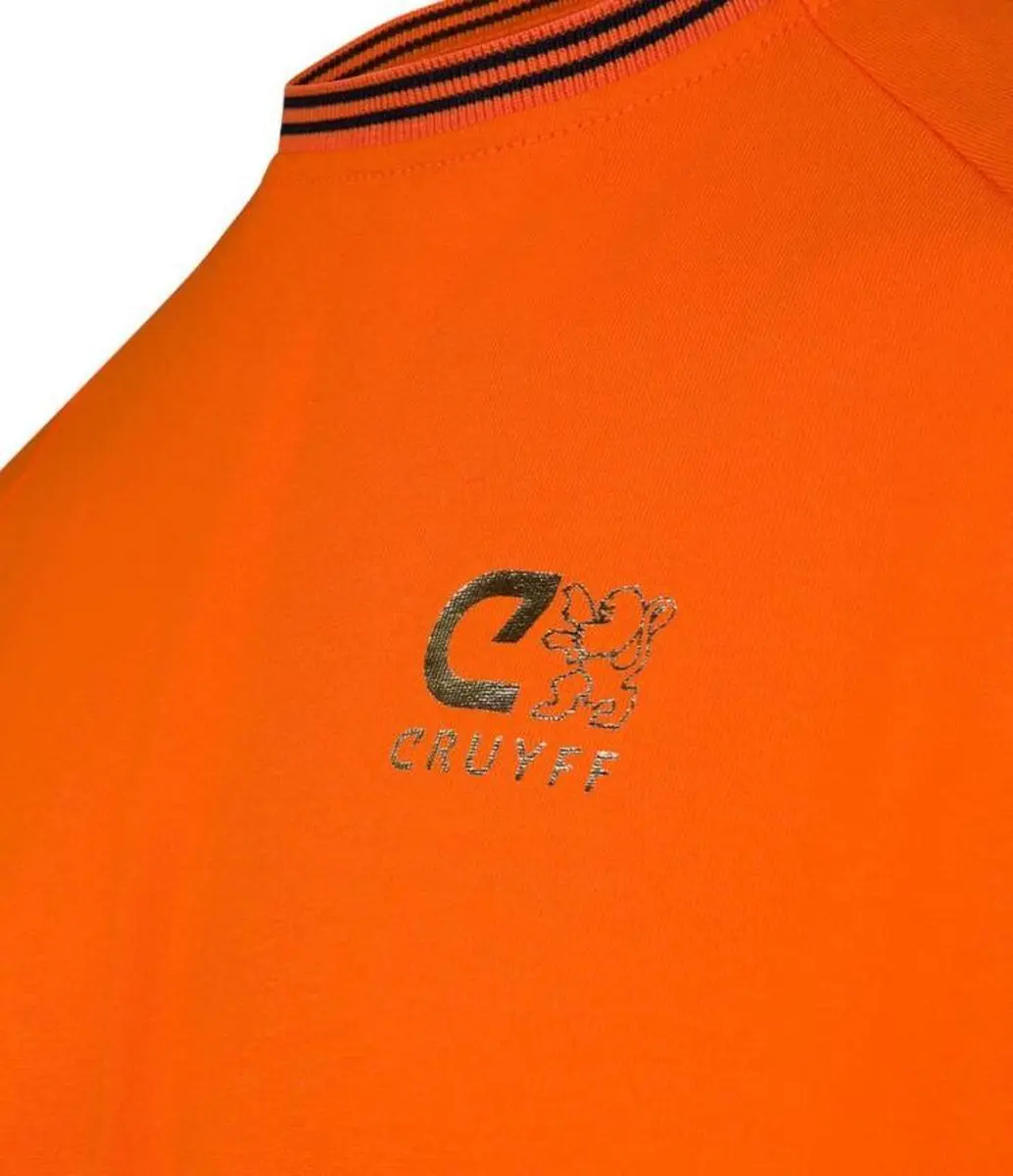 Cruyff Euro T-Shirt Nederland - Oranje - S
