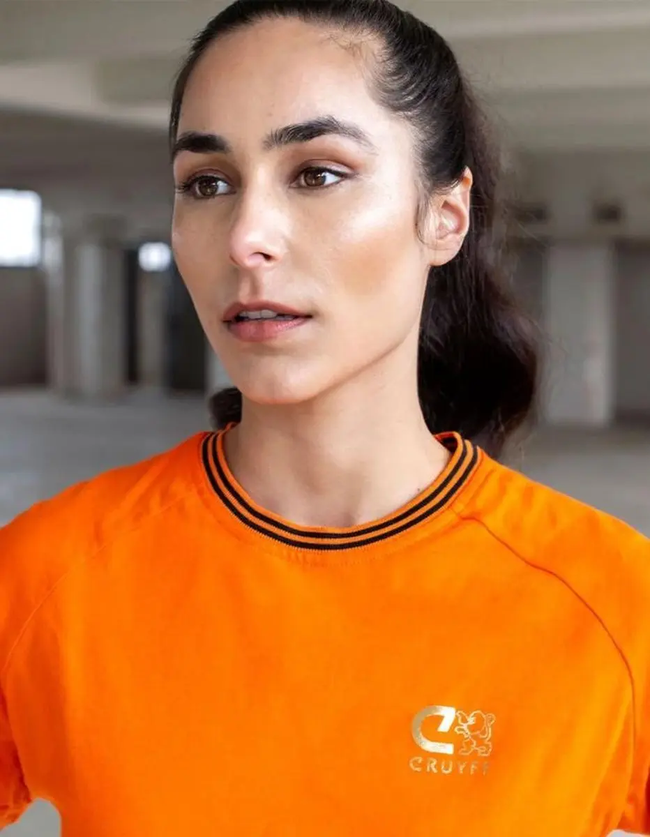 Cruyff Euro T-Shirt Nederland - Oranje - S