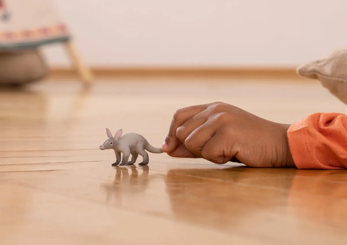 Schleich Wild Life Aardvarken 14863 - Grijs
