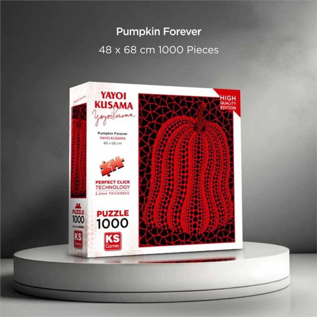 KS Games Yayoi Kusama Pumpkin Forever Puzzel