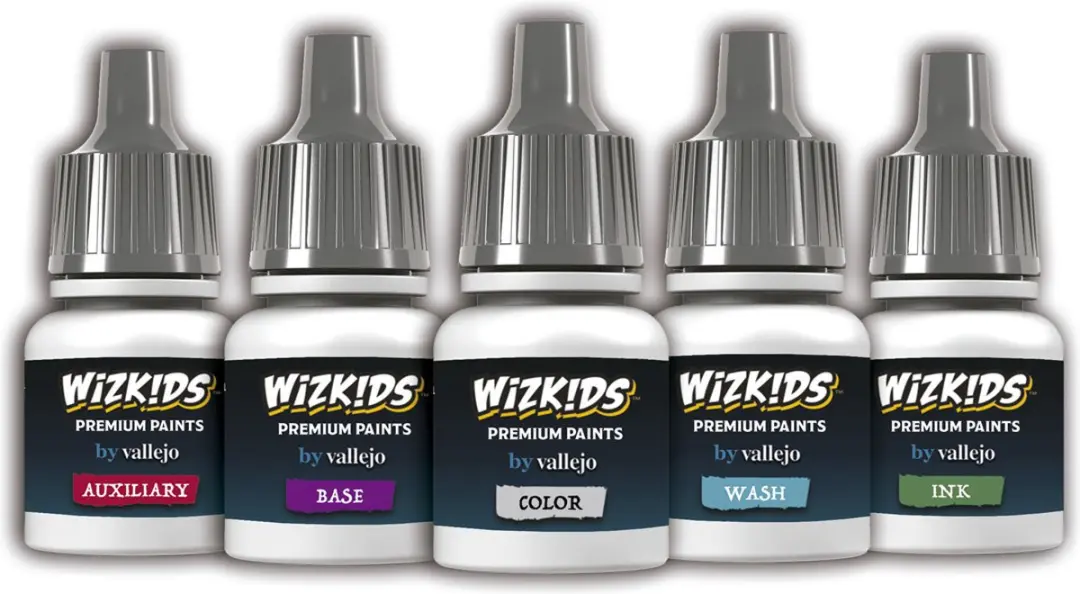 Vallejo Wizkids Premium Paints Intermediate Case - 40 Kleuren 8ml