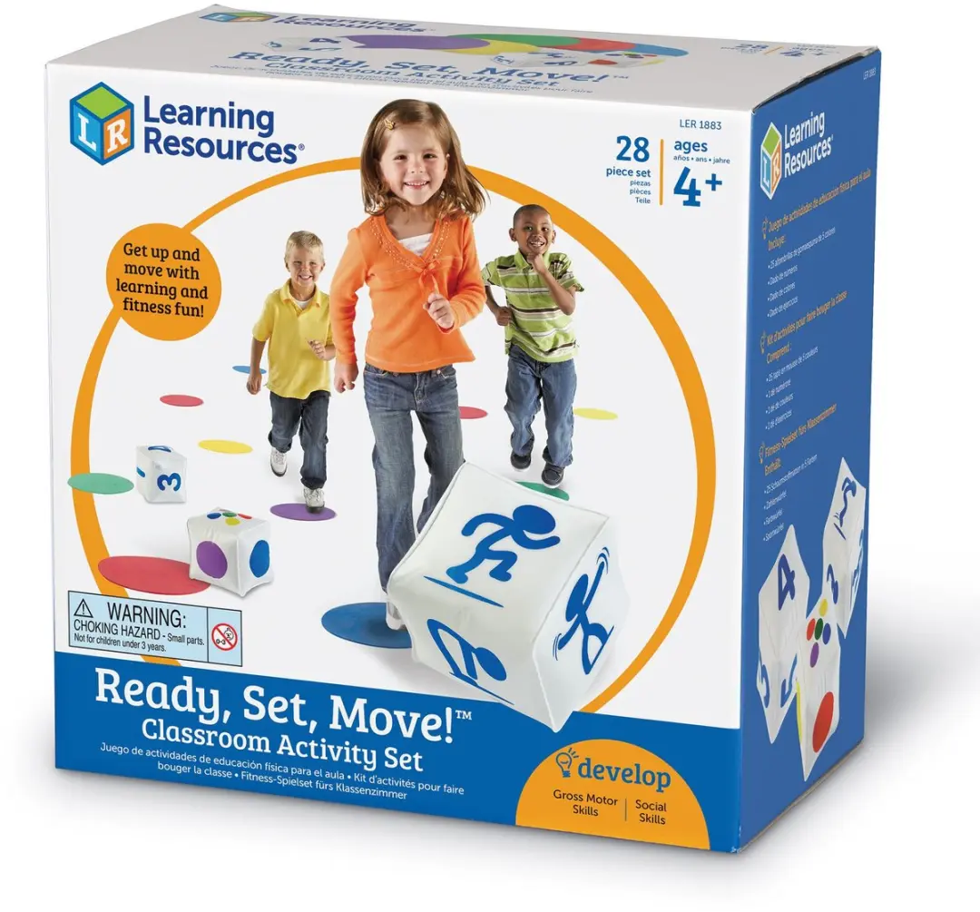 Learning Resources Ready-Set-Move! Bewegend Leren Set - 4+ - Multikleur - afbeelding 6 van 6