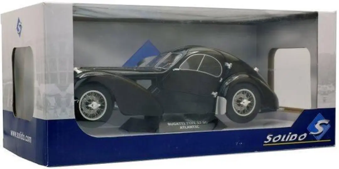 Bugatti Type 57 SC Atlantic 1:18 Modelauto - Zwart