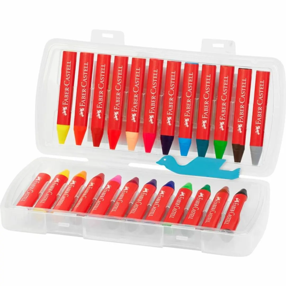 Faber-Castell Waskrijt Jumbo FC-120034 - 24 Stuks
