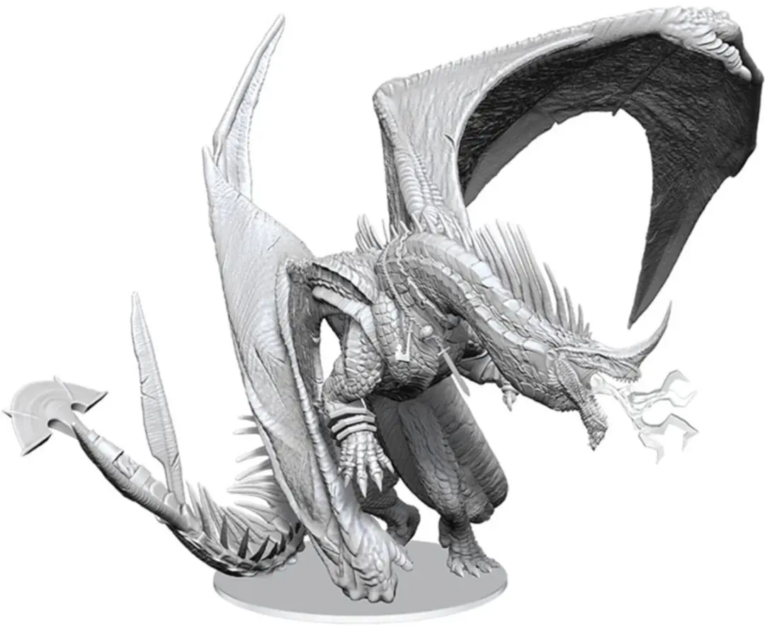 Wizkids D&D Nolzur's Marvelous Miniatures Ancient Blue Dragon 20cm