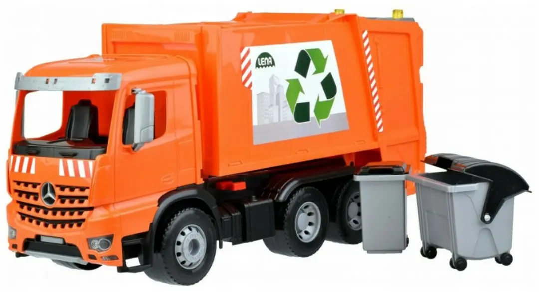 Lena Mercedes Actros Vuilniswagen Speelgoed 54cm