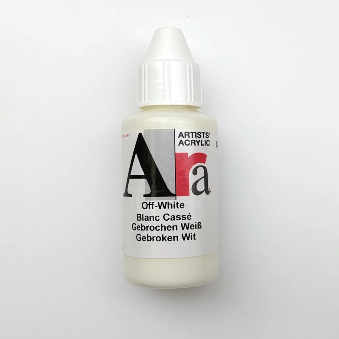 Ara Acrylverf Gebroken Wit 100ml