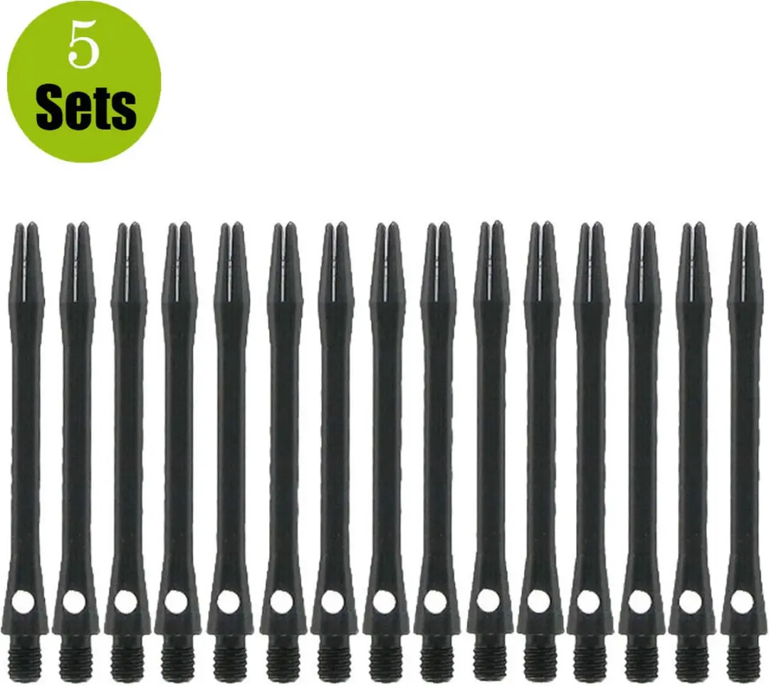 Bulls Aluminium 5 Sets BU-5P-53301 - 15 Stuks - Zwart