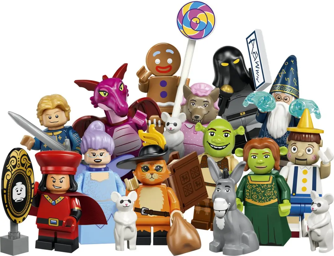 LEGO Shrek Serie 71053 Verrassingsdoosje - 7 Stukken - Meerkleurig