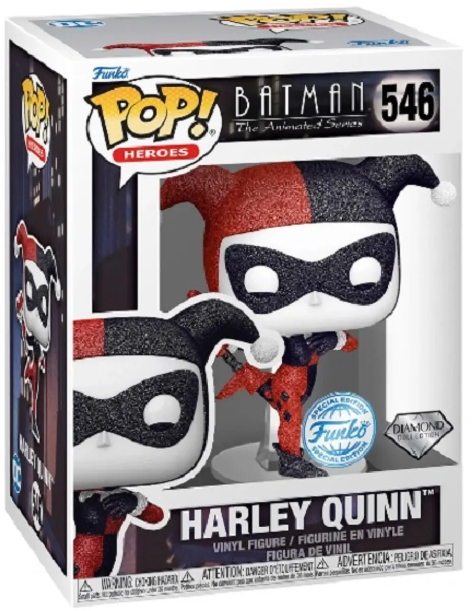 Funko POP! Batman The Animated Series #546 Harley Quinn Diamond Collection