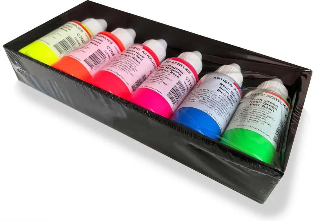 Ara Artists Acryl Neon Fluor 6x100ml