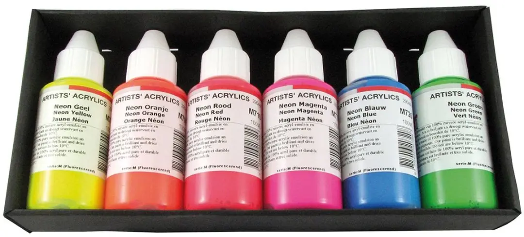 Ara Artists Acryl Neon Fluor 6x100ml