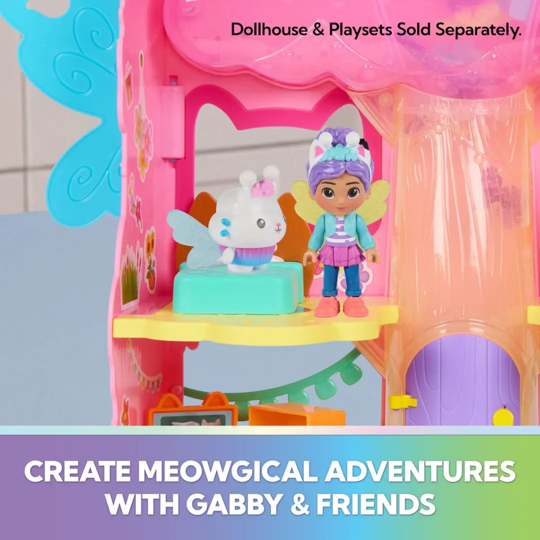 Spin Master Gabby's Dollhouse Fairylandia Vriendenpakket 6076262 - 6 Figuren - Multicolor