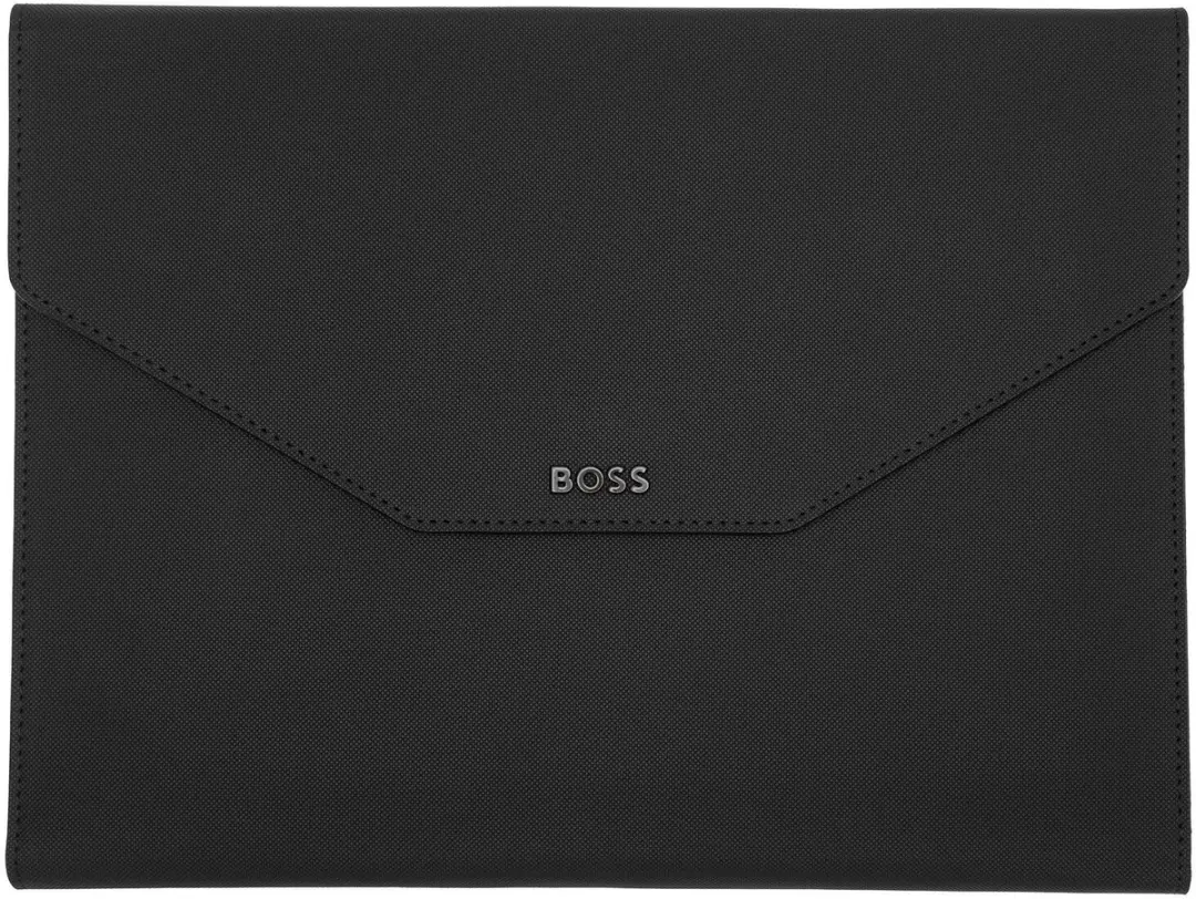 BOSS A4 Schrijfmap Rive - 1 vak - Black