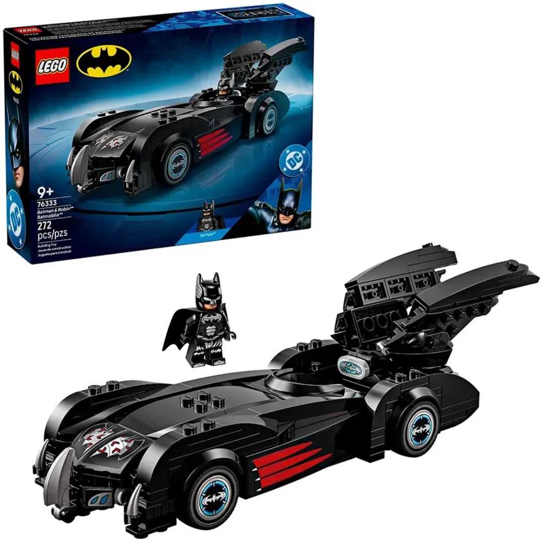 LEGO DC Batman & Robin Batmobile 76333 - 272 Stukken - afbeelding 6 van 6
