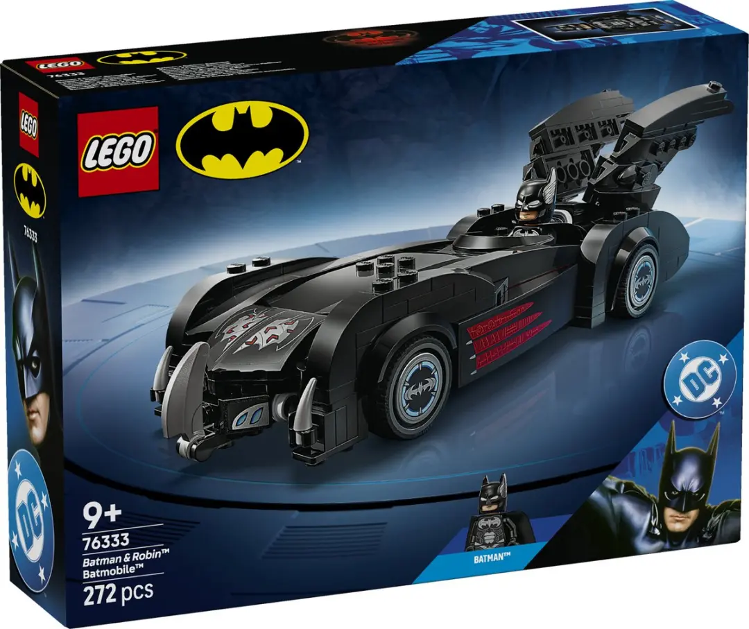 LEGO 76333 DC Batman: Batman & Robin Batmobile