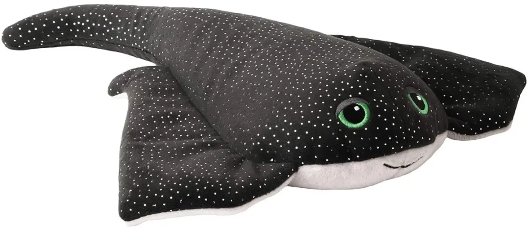 Warmies Magnetron Pluche Manta - Lavendel - Zwart