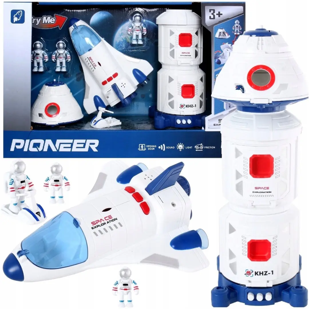 Pioneer Ruimtevaartuig Raket Speelgoedset