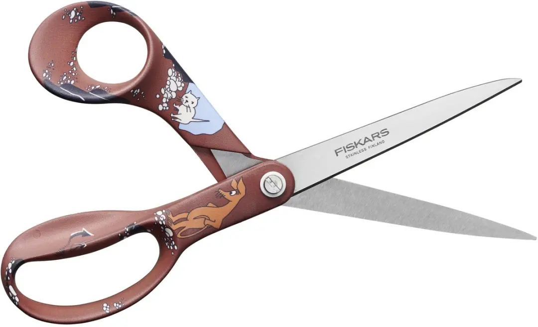 Fiskars Moomin Papierschaar Sniff 21cm - Bruin