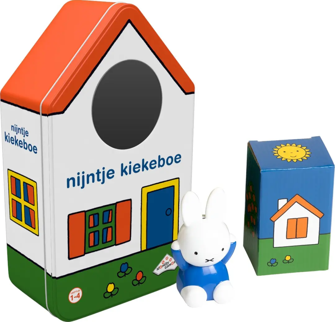 Identity Games Nijntje Kiekeboe Spel - 3 Huisjes - Pratende Nijntje