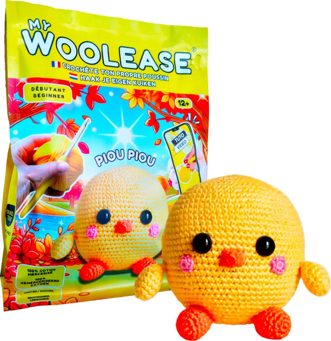 Geronimo Games My Woolease Haakpakket PIOU PIOU The Chick - DIY - 1 Stuks
