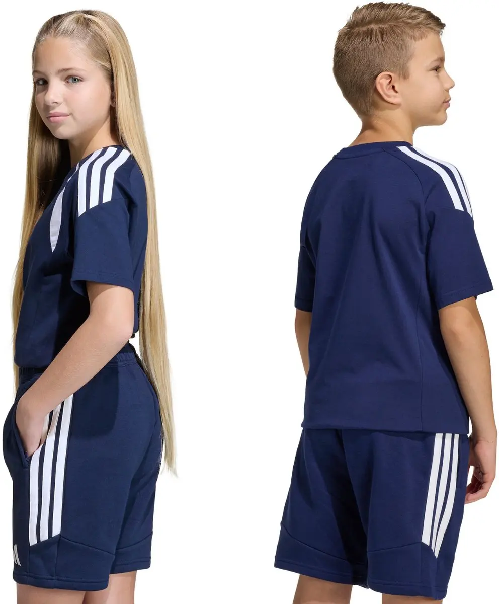 Adidas Tiro 26 League T-Shirt Kinderen 164 - Marine/Wit
