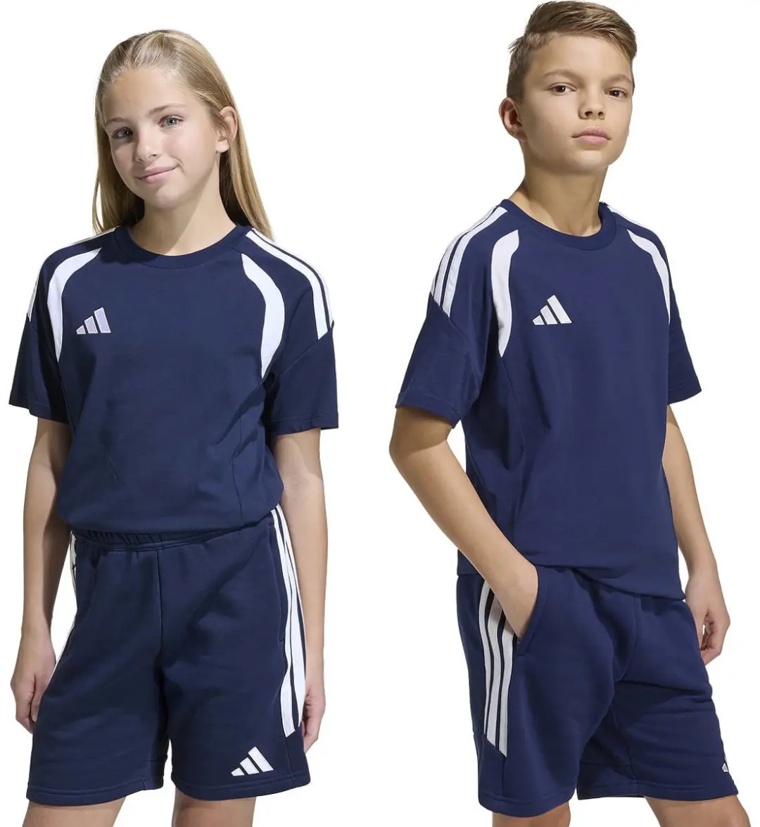 Adidas Tiro 26 League T-Shirt Kinderen 164 - Marine/Wit