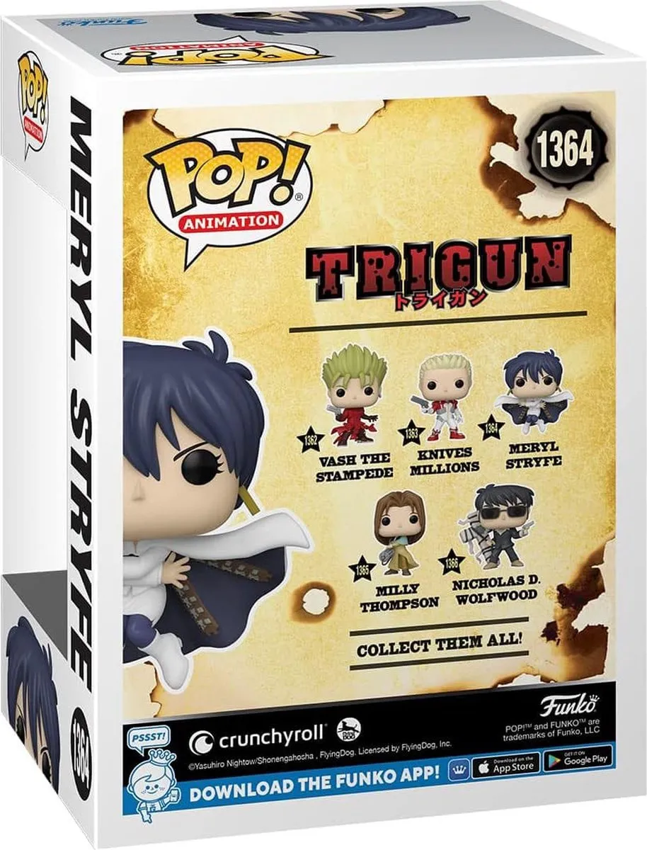 Funko POP! Trigun Meryl Stryfe 68035 - Verzamelfiguur 9cm - Multicolor