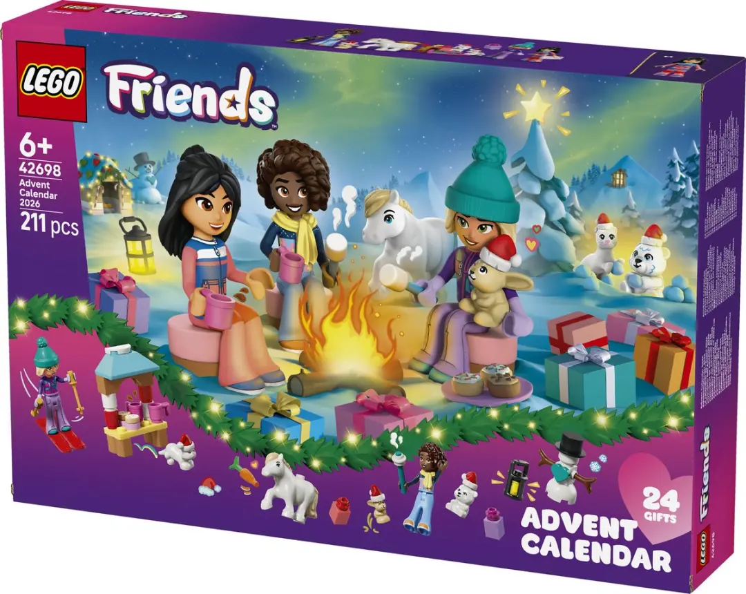 LEGO Friends Adventskalender 2026 42698 - 211 Stukken - Meerkleurig