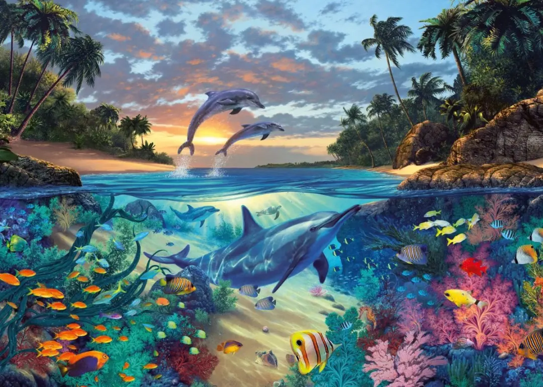 Ravensburger puzzel Korallenbucht