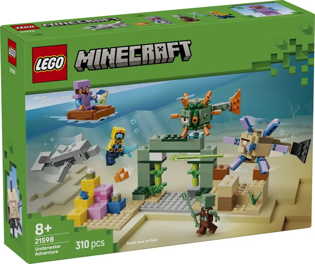 LEGO 21598 Minicraft Onderwateravontuur